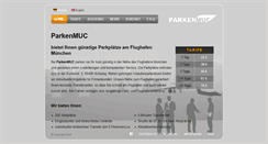 Desktop Screenshot of parken-muc.de